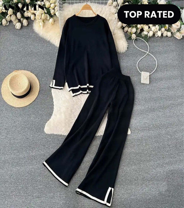 ✨ Winter Full Sleeve With Palazzo 2 PC Co-Ord Set ✨