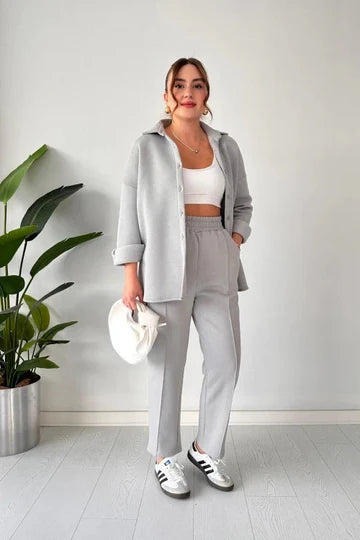 ✨ Winter Button Style 2 PC Co-Ord Set ✨