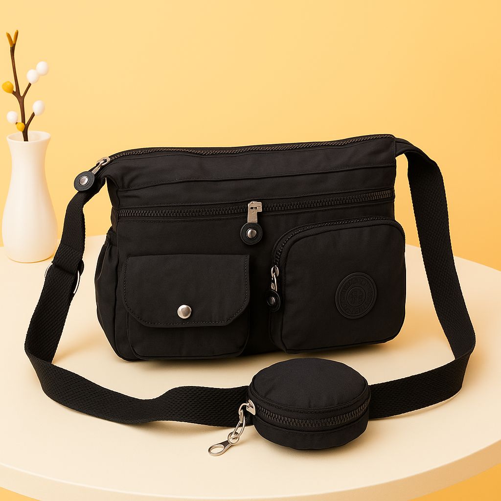 🎀 High-Quality Imported Crossbody Bag – 2 Pcs for Girls 🎀