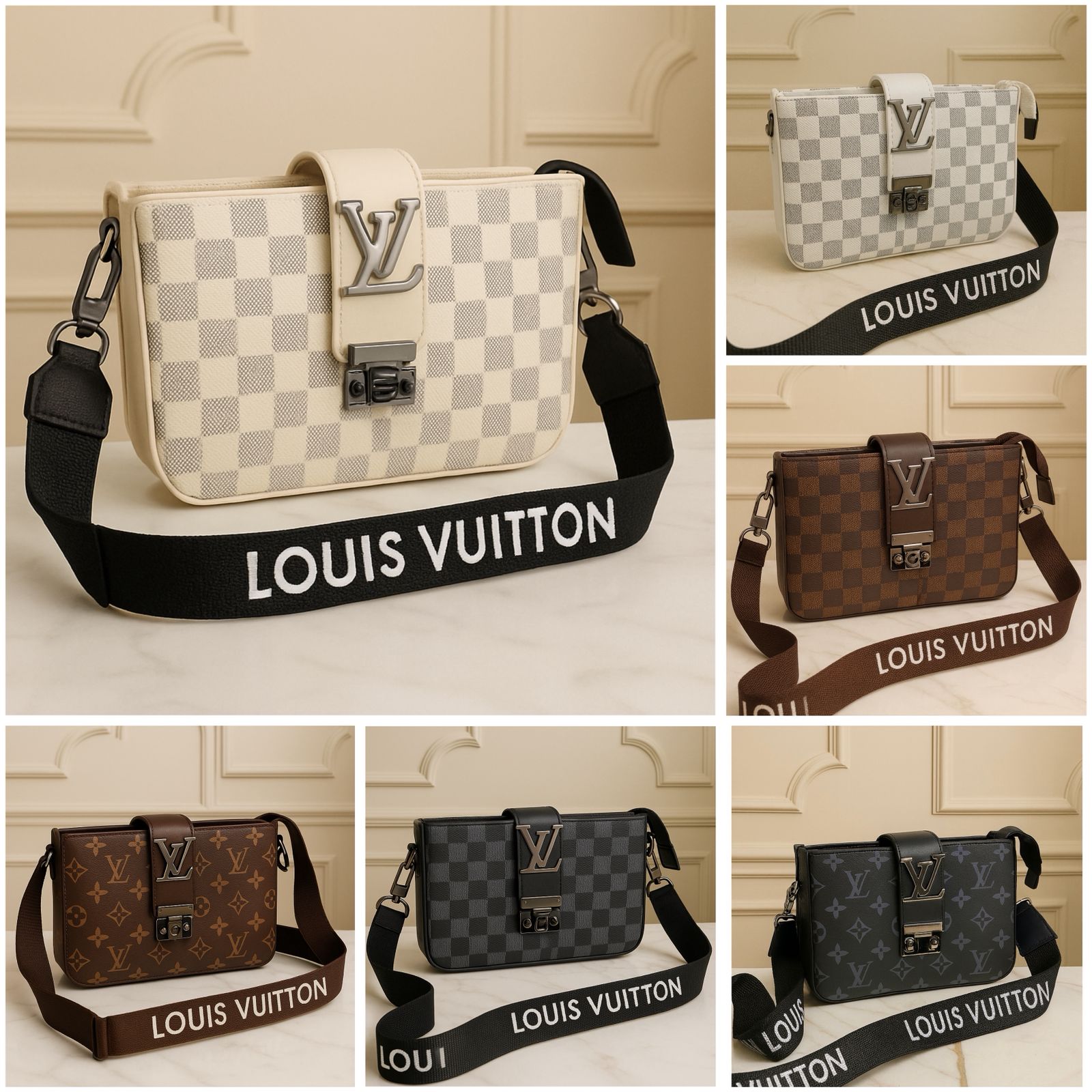 💼 High Quality LV Box with Matching Belt